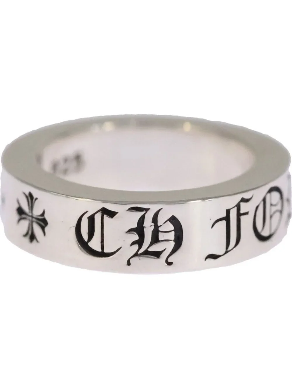 Chrome Hearts Spacer Forever Silver Ring